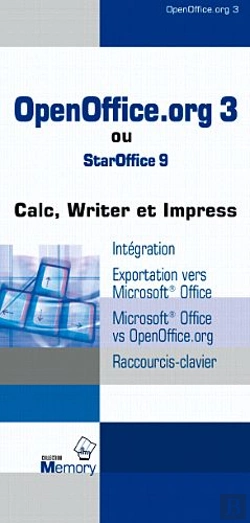 Bertrand.pt - Openoffice.Org 3 Ou Staroffice 9 ; Calc, Writer Et Impress