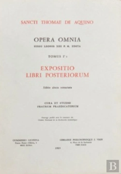 Bertrand.pt - Opera Omnia - Tome 1 Expositio Libri Postteriorum