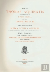 Opera Omnia Tome 15 : Summa Contra Gentiles