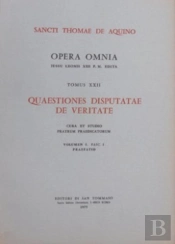 Opera Omnia - Tome 22 Quaestiones Disputatae De Veritate Volume 1 Fascicule 1 & 2