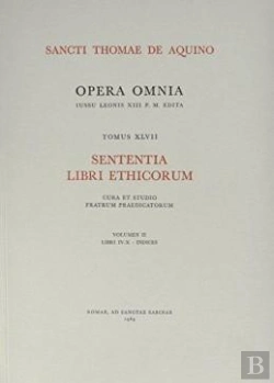 Bertrand.pt - Opera Omnia - Tome 47 Sententia Libri Ethicorum