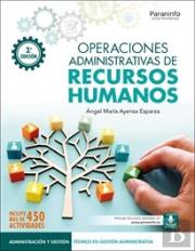 Operaciones Administrativas De Recursos Humanos 3.ª Edicion 2024