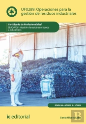 Operaciones Para La Gestión De Residuos Industriales. Seag0108
