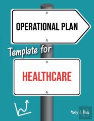 Operational Plan Template For Healthcare