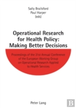Bertrand.pt - Operational Research For Health Policy: Making Better Decisions