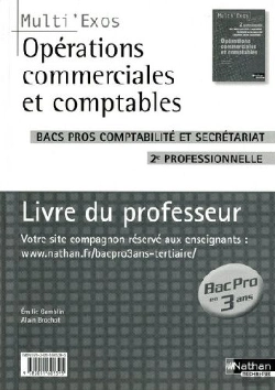 Bertrand.pt - Opérations Commerciales ; 2nde Professionnelle ; Bac Pro 3 Ans ; Livre Du Professeur (Édition 2009)