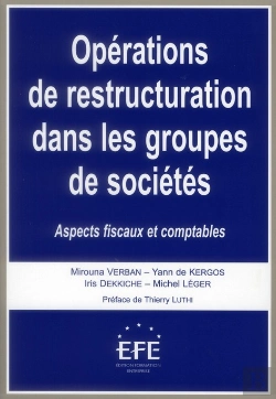 Bertrand.pt - Operations De Restructurations Dans Les Groupes De Societes.Aspects Fiscaux Et Comptables