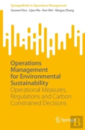 Operations Management For Environmental Sustainability