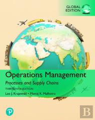 Operations Management: Processes And Supply Chains, Global Edition