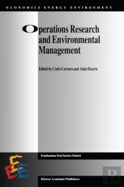 Operations Research And Environmental Management