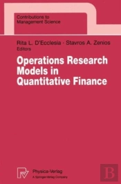 Operations Research Models In Quantitative Finance