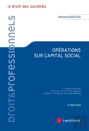 Opérations Sur Capital Social (3e Édition)