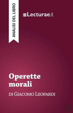 Bertrand.pt - Operette Morali - Giacomo Leopardi (Analisi Del Libro)