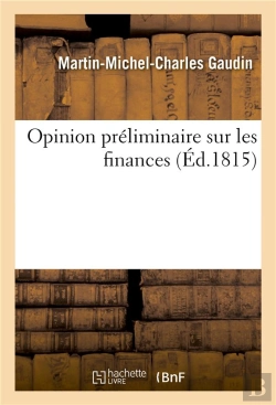 Bertrand.pt - Opinion Preliminaire Sur Les Finances