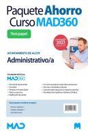 Oposiciones Administrativo/A Del Ayuntamiento De Alcoy. Paquete Ahorro De Libros Y Curso Mad360