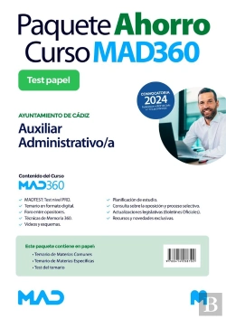 Bertrand.pt - Oposiciones Auxiliar Administrativo/A Del Ayuntamiento De Cadiz. Paquete Ahorro