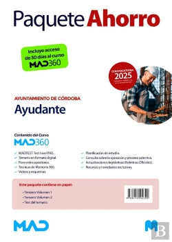 Bertrand.pt - Oposiciones Ayudante Del Ayuntamiento De Cordoba. Paquete Ahorro De Libros Y Cur