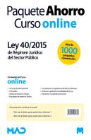 Oposiciones Ley 40/2015 1 Octubre Regimen Juridico