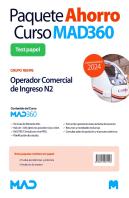 Oposiciones Operador Comercial De Ingreso N2 Del Grupo Renfe. Paquete Ahorro De Libros Y Curso Mad36