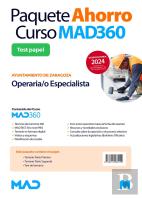 Oposiciones Operaria/O Especialista Del Ayuntamiento De Zaragoza Paquete Ahorro