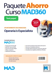 Oposiciones Operaria/O Especialista Del Ayuntamiento De Zaragoza Paquete Ahorro