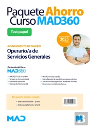 Oposiciones Operario/A De Servicios Generales Del Ayuntamiento De Madrid. Paquet