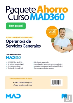 Bertrand.pt - Oposiciones Operario/A De Servicios Generales Del Ayuntamiento De Madrid. Paquet