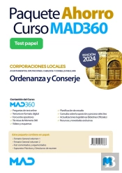 Oposiciones Ordenanza Y Conserje De Ayuntamientos, Diputaciones Y Otras Corporaciones Locales. Paque