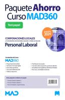Oposiciones Personal Laboral De Ayuntamientos, Diputaciones Y Otras Corporaciones Locales. Paquete A