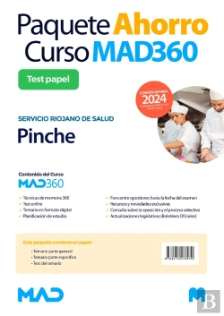 Bertrand.pt - Oposiciones Pinche Del Servicio Riojano De Salud. Paquete Ahorro De Libros Y Curso Mad360