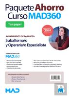 Oposiciones Subalterna/O Y Operaria/O Especialista Del Ayuntamiento De Zaragoza.