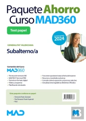 Oposiciones Subalterno/A De La Generalitat Valenciana. Paquete Ahorro De Libros