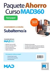 Oposiciones Subalterno/A Del Ayuntamiento De A Coruña. Paquete Ahorro De Libros