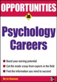 Opportunities In Psychology Careers