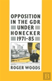 Opposition In The Gdr Under Honecker, 1971-85