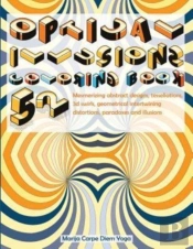 Optical Illusions Coloring Book