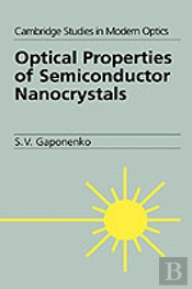 Optical Properties Of Semiconductor Nanocrystals