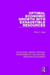 Optimal Economic Growth With Exhaustible Resources