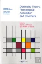 Optimality Theory Phonological Acquisition And Disorders