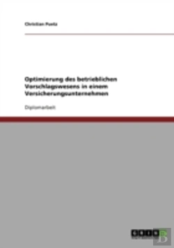 Bertrand.pt - Optimierung Des Betrieblichen Vorschlagswesens In Einem Versicherungsunternehmen
