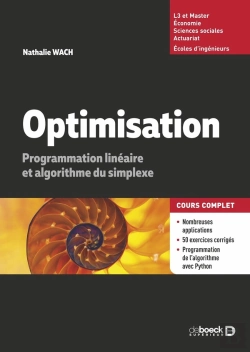 Bertrand.pt - Optimisation : Programmation Linéaire Et Algorithme Du Simplexe - Cours Et Exercices Corrigés