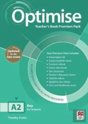 Optimise A2 Teacher'S Book Premium Pack