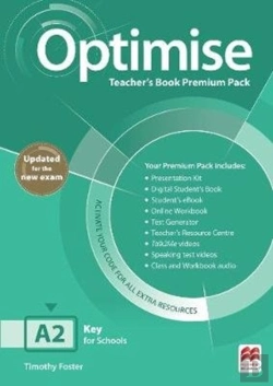 Bertrand.pt - Optimise A2 Teacher'S Book Premium Pack