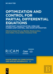 Optimization And Control For Partial Differential Equations