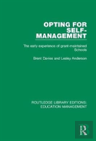 Opting For Self-Management