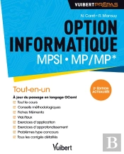 Option Informatique Mpsi-Mp/Mp 2ed