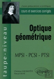 Optique Géométrique - Mpsi - Pcsi - Ptsi