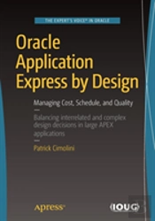 Oracle Application Express By Design