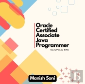 Oracle Certified Associate Java Programmer Ocajp 1z0 808