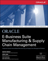 Oracle E-Business Suite Manufacturing And Supply Chain Management